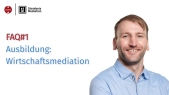 thumbnail of medium FAQ Ausbildung Wirtschaftsmediator - eine Einführung mit Jonathan Barth